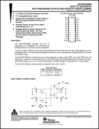 Click here to download SN74CBTS6800DW Datasheet