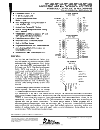 Click here to download TLV1548MJ Datasheet