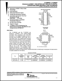 Click here to download TLC0820 Datasheet