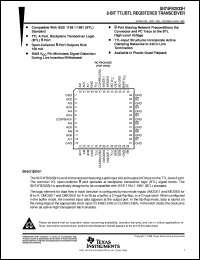 Click here to download SN74FB2033HRC Datasheet