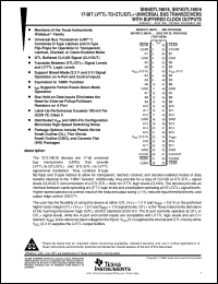 Click here to download SN74GTL16616DGGR Datasheet