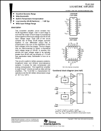 Click here to download TL441AMJ Datasheet