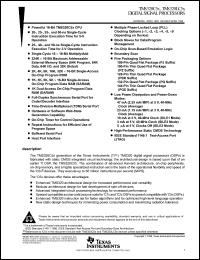 Click here to download TMS320C50 Datasheet