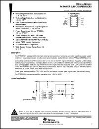 Click here to download TPS3511D Datasheet