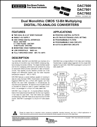Click here to download DAC7800LP Datasheet