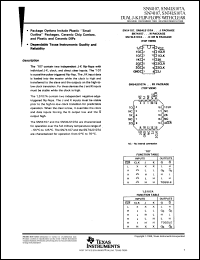 Click here to download SN54LS107AJ Datasheet