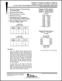 Click here to download SN54LS374W Datasheet