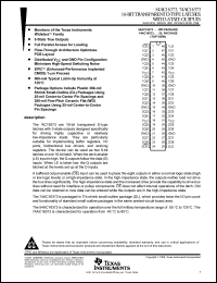 Click here to download 54AC16373 Datasheet