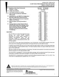 Click here to download 54AC16374WD Datasheet