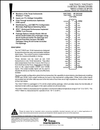 Click here to download 54ACT16623WD Datasheet