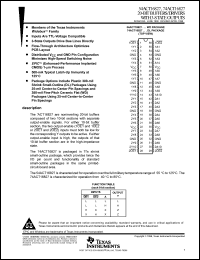 Click here to download 54ACT16827WD Datasheet