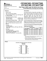 Click here to download CD74HCT366 Datasheet