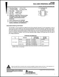 Click here to download RC4580IPW Datasheet