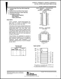 Click here to download SN74273 Datasheet