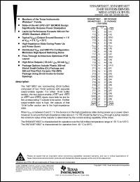 Click here to download SN54ABT16827WD Datasheet