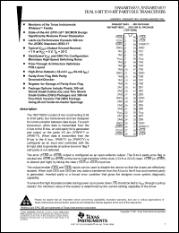 Click here to download SN54ABT16833 Datasheet