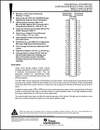 Click here to download SN54ABT16841WD Datasheet