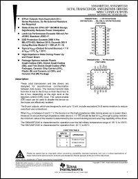 Click here to download SN54ABT2245FK Datasheet
