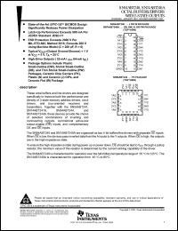 Click here to download SN54ABT240W Datasheet