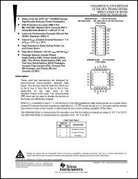 Click here to download SN54ABT245AFK Datasheet