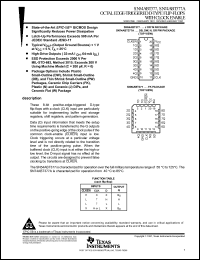 Click here to download SN54ABT377J Datasheet