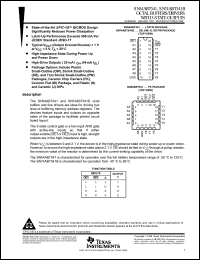 Click here to download SN54ABT541J Datasheet