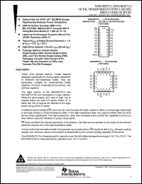 Click here to download SN54ABT573 Datasheet