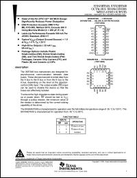 Click here to download SN54ABT640FK Datasheet