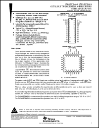 Click here to download SN54ABT646AFK Datasheet