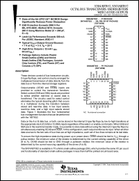 Click here to download SN54ABT652FK Datasheet