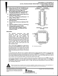 Click here to download SN54ABT657 Datasheet