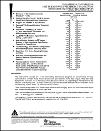 Click here to download SN54ABTE16246WD Datasheet