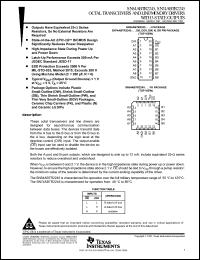 Click here to download SN54ABTR2245J Datasheet