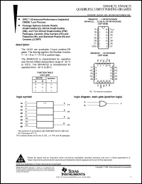 Click here to download SN54AC32 Datasheet