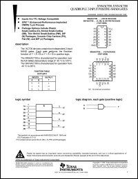 Click here to download SN54ACT00 Datasheet