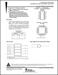 Click here to download SN54ACT08 Datasheet