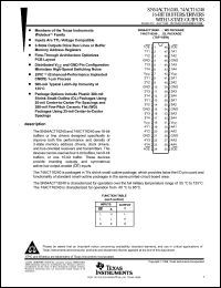 Click here to download SN54ACT16240WD Datasheet