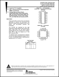 Click here to download SN54ACT240J Datasheet