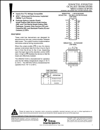 Click here to download SN54ACT245FK Datasheet
