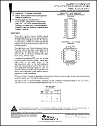Click here to download SN54ACT573FK Datasheet