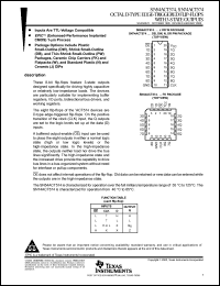 Click here to download SN54ACT574FK Datasheet