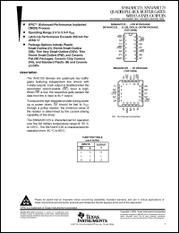 Click here to download SN54AHC125FK Datasheet