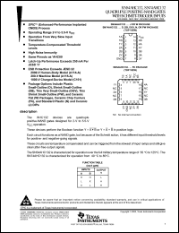 Click here to download SN54AHC132 Datasheet