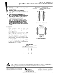 Click here to download SN54AHC157 Datasheet