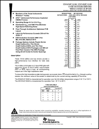 Click here to download SN54AHC16540WD Datasheet