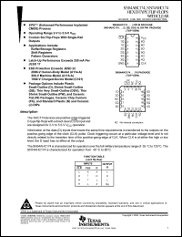Click here to download SN54AHC174W Datasheet