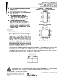Click here to download SN54AHC367FK Datasheet