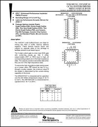 Click here to download SN54AHC541W Datasheet