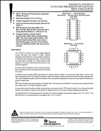 Click here to download SN54AHC574 Datasheet