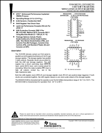 Click here to download SN54AHC595FK Datasheet